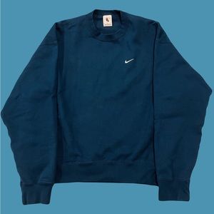 Nike Teal-Blue Sweatshirt Men’s Medium